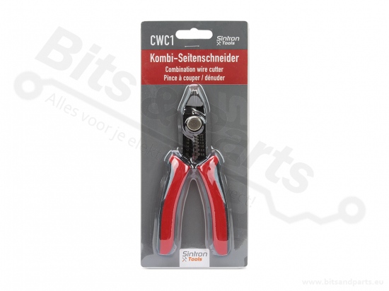 Combinatie-zijsnijtang knippen/strippen 140mm